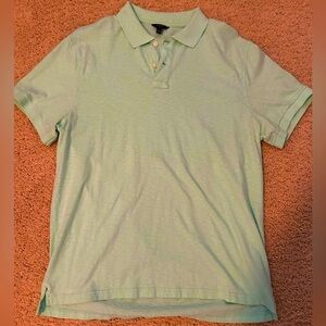 J Crew large mint green polo